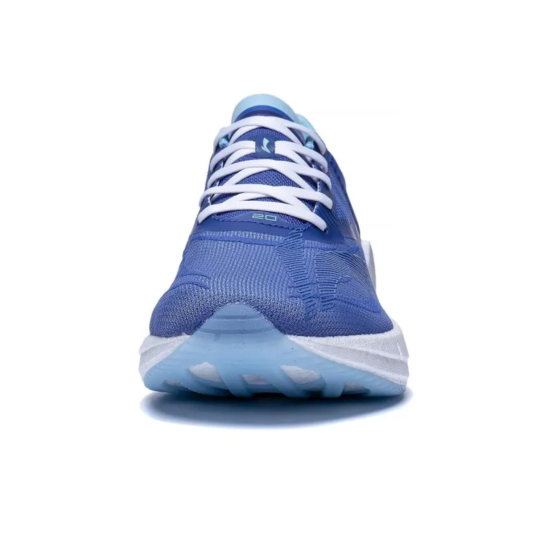 LiNing Super Light 20 Slip Resistant Low Top Running Shoes Men's Blue-3