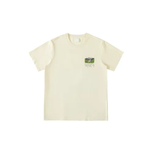 CONP T-Shirts Unisex Washed Off White