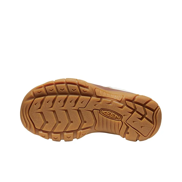 KEEN Newport Retro Breathable And Wear resistant River Trekking Shoes Women's Ecru/Brown-4