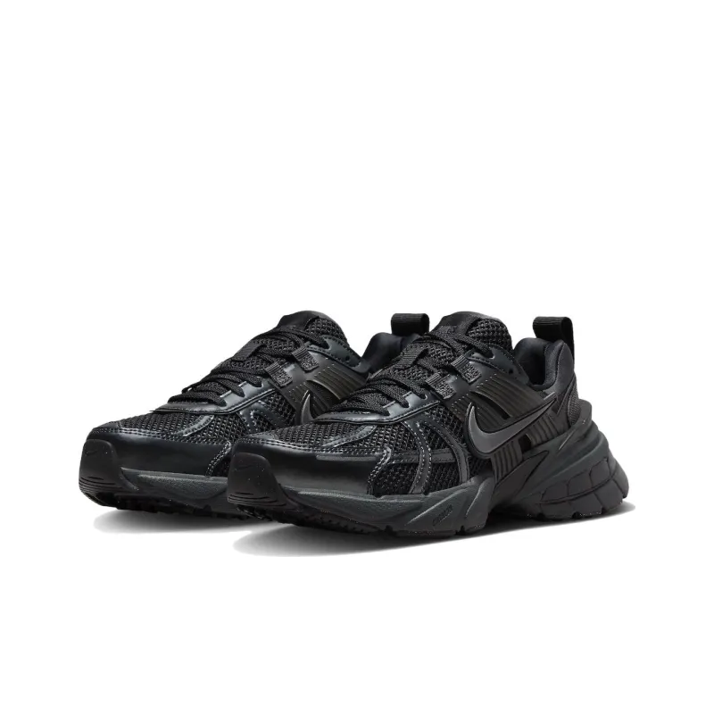 Nike V2K Run Black Dark Smoke Grey Women's-2