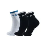 3 Pack (Crew) Black White