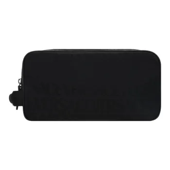 FANSIZHE Nylon Beauty Bag, Makeup Bag Men's Black