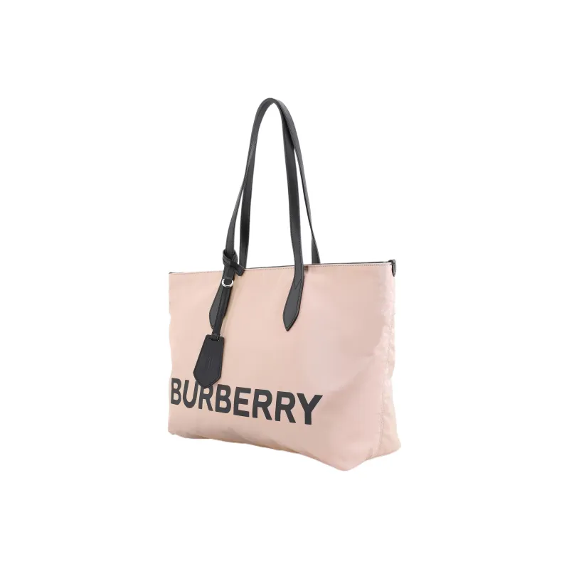 Burberry Cow Leather Tote Bag, Shopping Bag, Shoulder Bag, Handbag Tubas Women's Pink-1