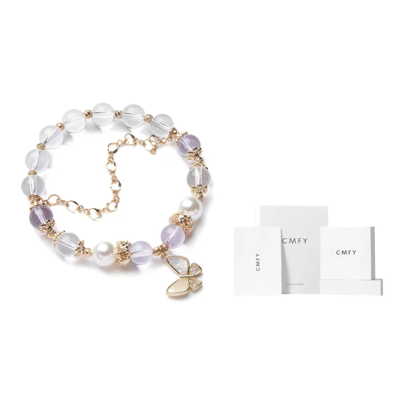 CMFY Jade Bracelets Women's White+Box-1