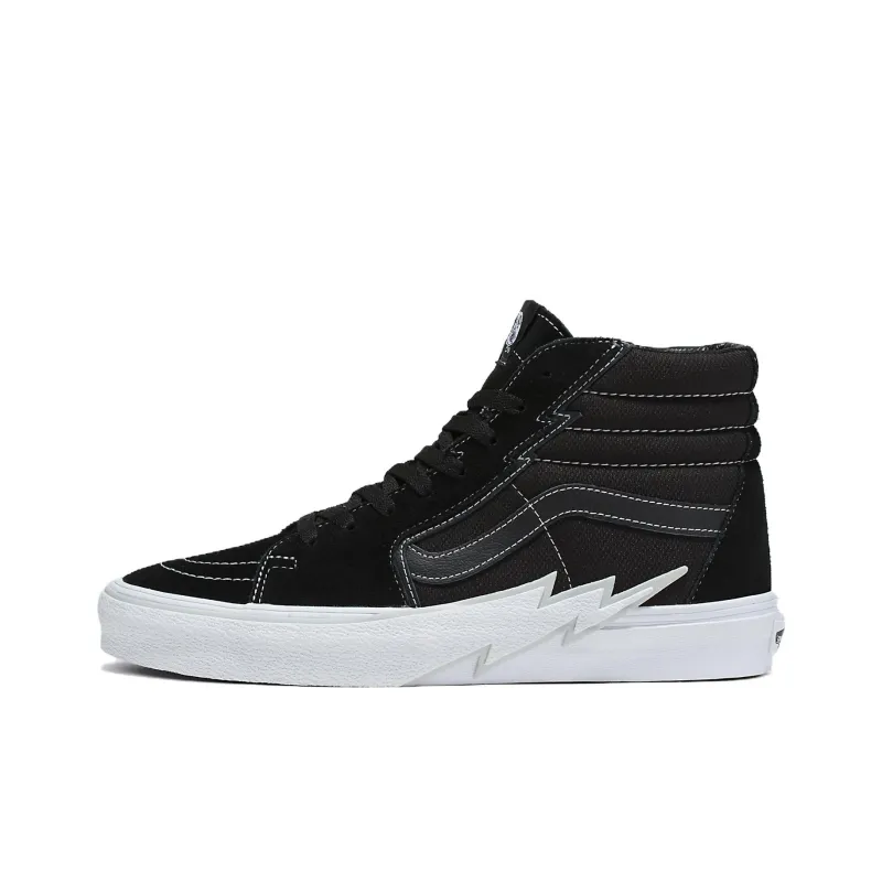 Sk8 Vans Hi 'Bolt Black Mesh'-0