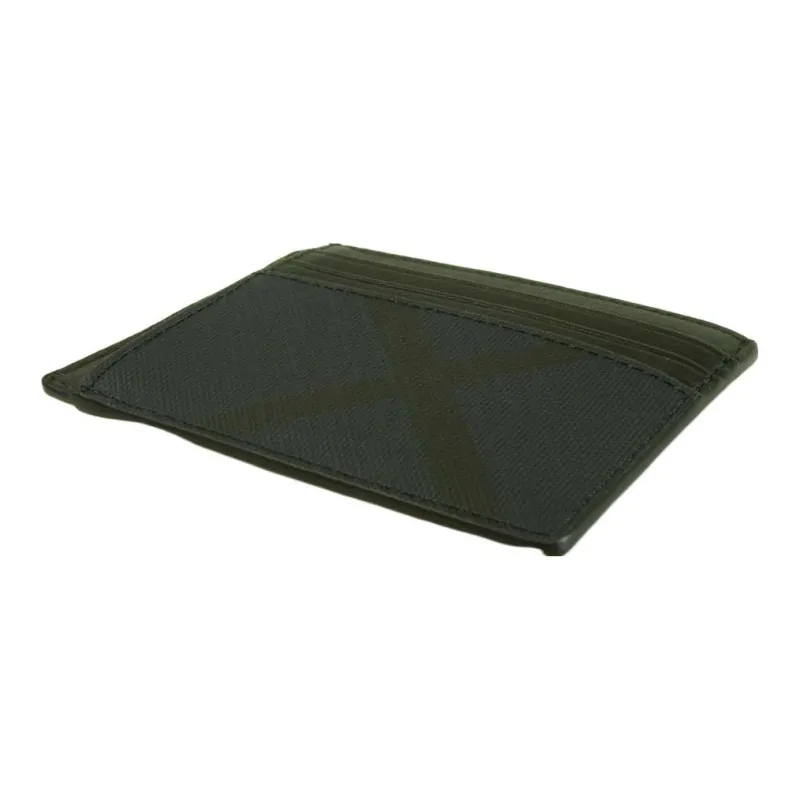Burberry Business Card Holder Wallet Men's Black-3