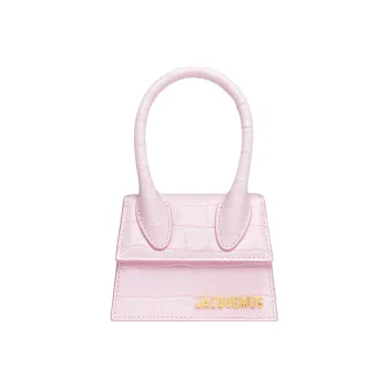 Jacquemus Le Chiquito Crocodile embossed Mini Tote Bag