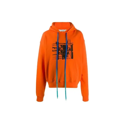 OFF-WHITE Sweatshirts Men Orange