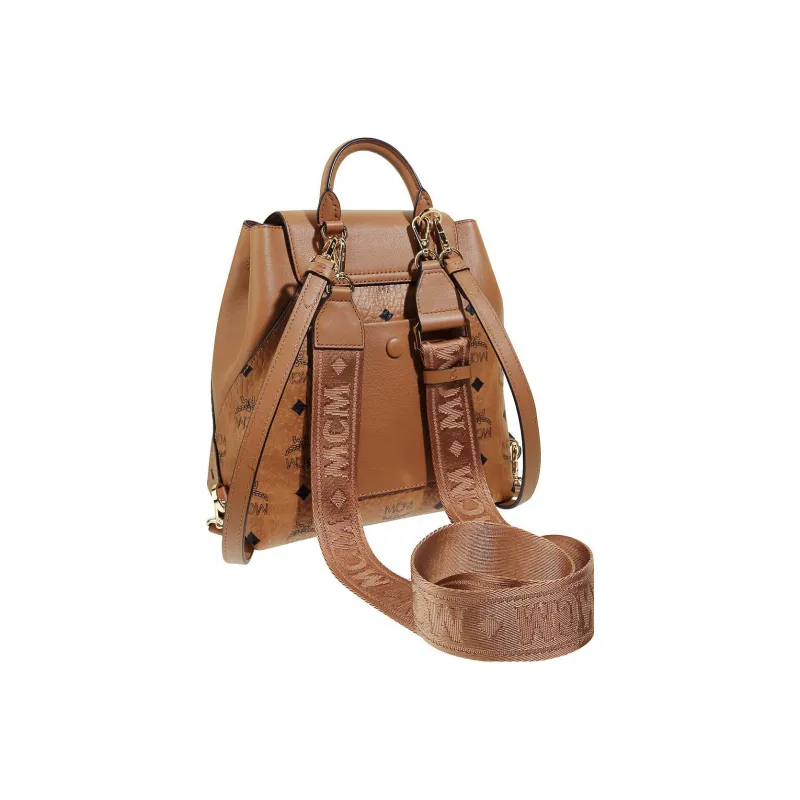 MCM Essential Visetos Origina Backpacks-1