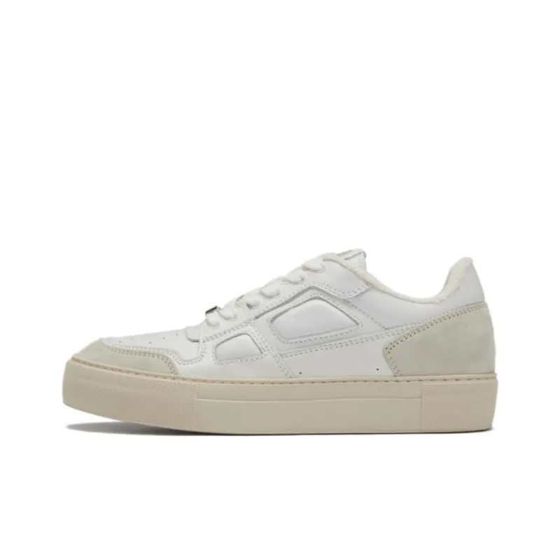 AMIPARIS Low Top Skateboard Shoes Unisex Gray White-0
