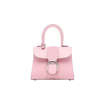 Delvau Brillant Calfskin Shoulder Bag Crossbody Bag Handbag Mini Women's Pink