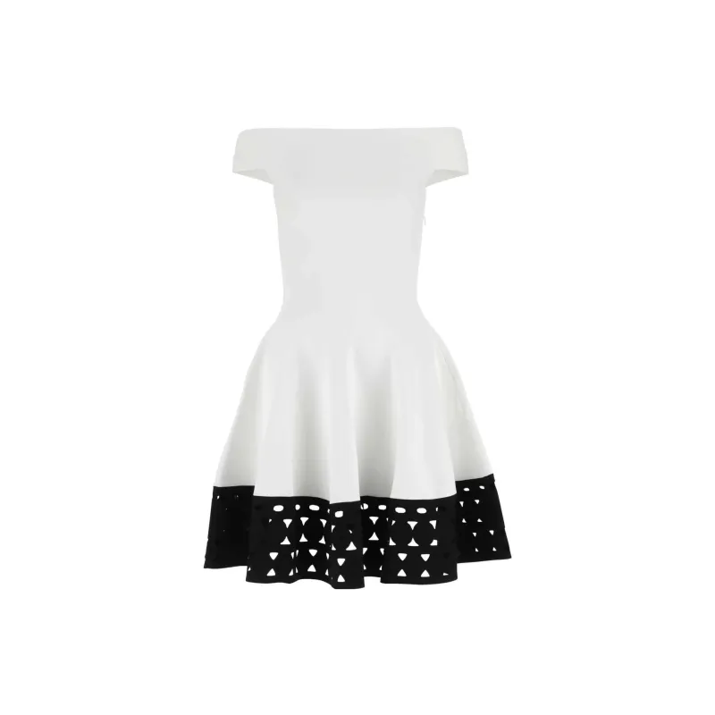 Alexander McQueen Slip Dresses Women's White-1