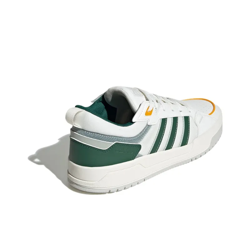 Adidas Neo 100DB Basketball Shoes 'Chalk White College Green'-3