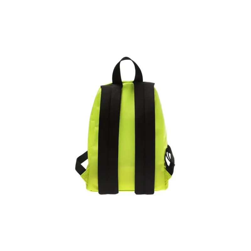 Balenciaga Canvas Backpack Unisex Neon Yellow-1