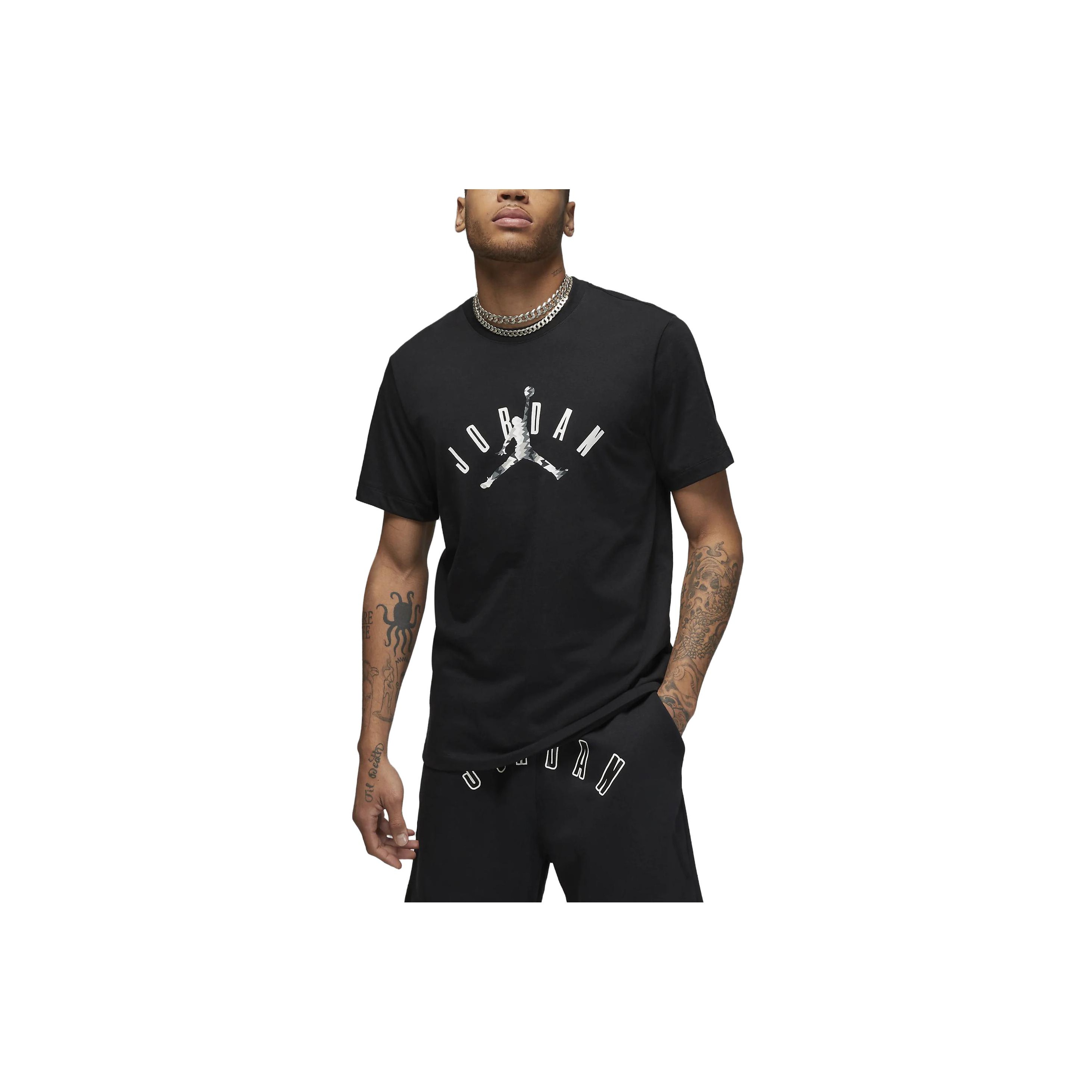 JORDAN T Shirts Men Black