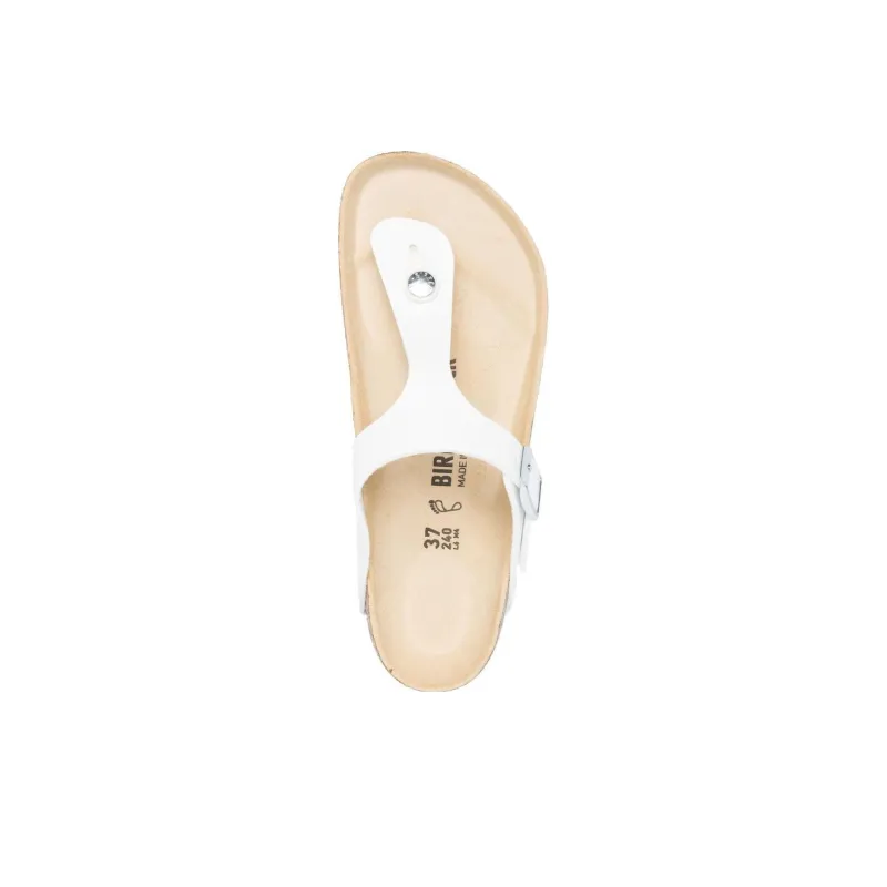 Birkenstock Flip Flops Women's White-3