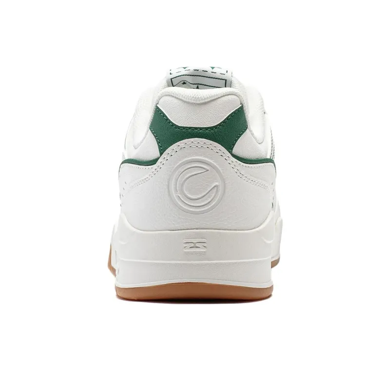 LiNing Yuebai Wear resistant And Lightweight Low Top Skateboard Shoes Women's White Green-4