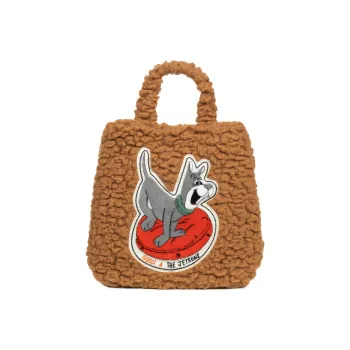 GUCCI Fabric Tote Bag Shopping Bag Handbag Regular Women's Brown