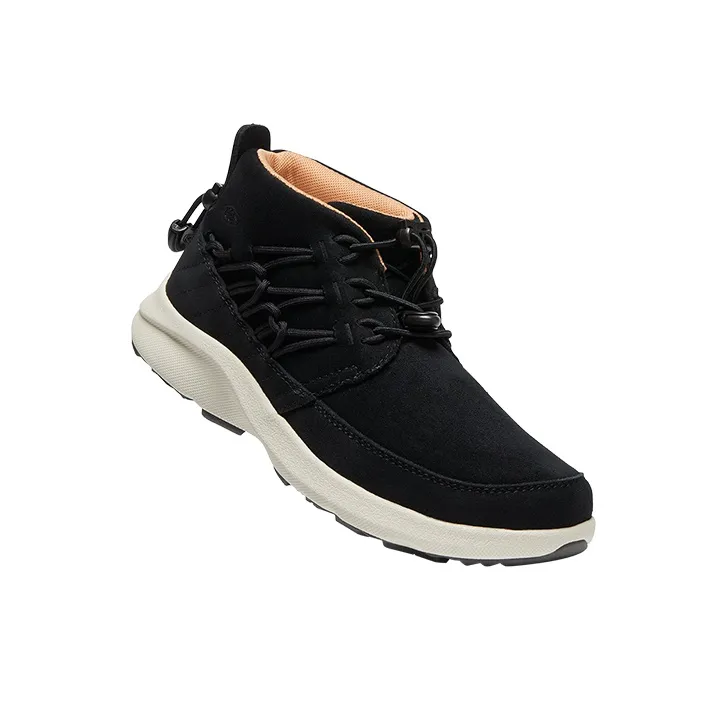 KEEN Uneek CHUKKA Slip Resistant Mid Top Outdoor Shoes Women's Black-2