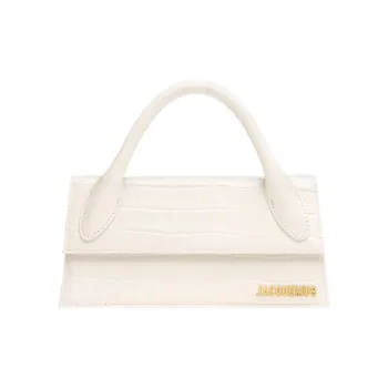 Jacquemus Le Chiquito Long Crocodile embossed Bag