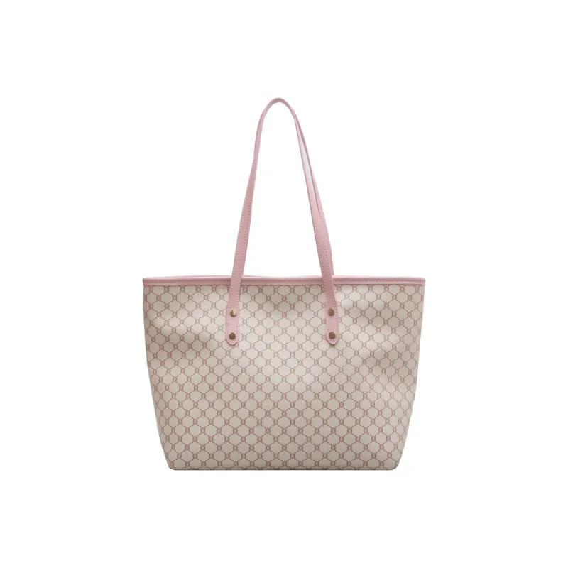 SURELAPTOP PU Tote Bag Shopping Bag Shoulder Bags Large Size Women's Multicolor-13