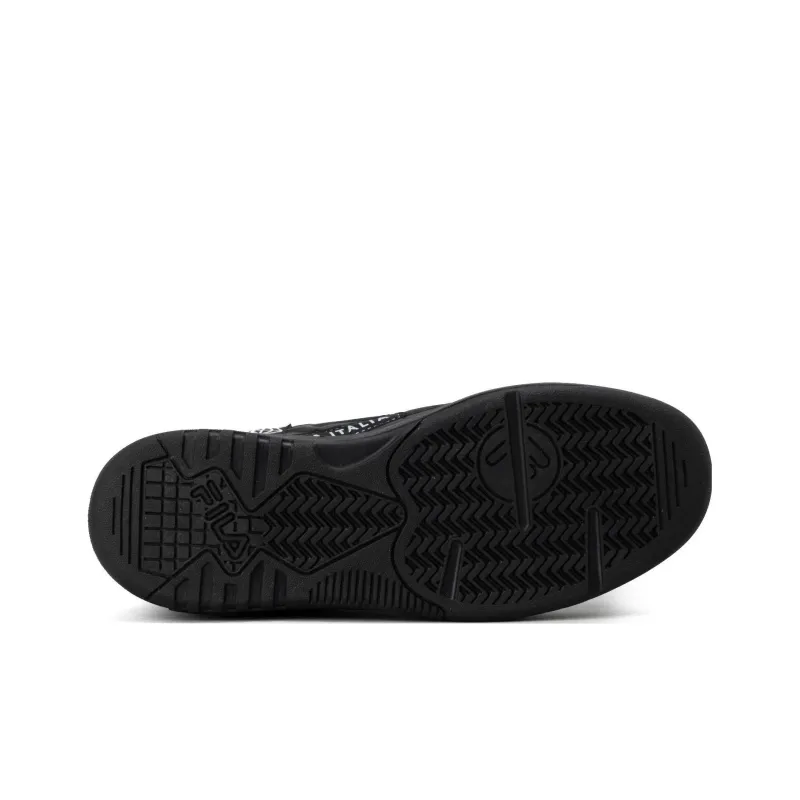 FILA FX-115 Heart Collage Anti-Slip Wear-Resistant Low-Top Skateboard Shoes Women's Black White Red-5