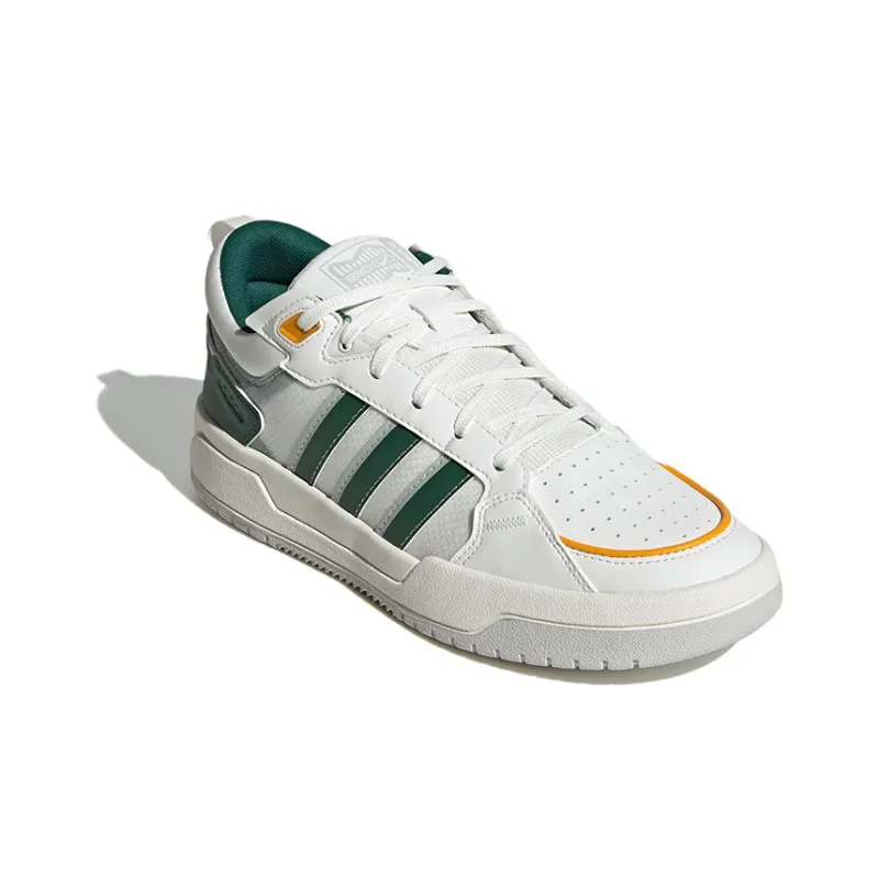 Adidas Neo 100DB Basketball Shoes 'Chalk White College Green'-2