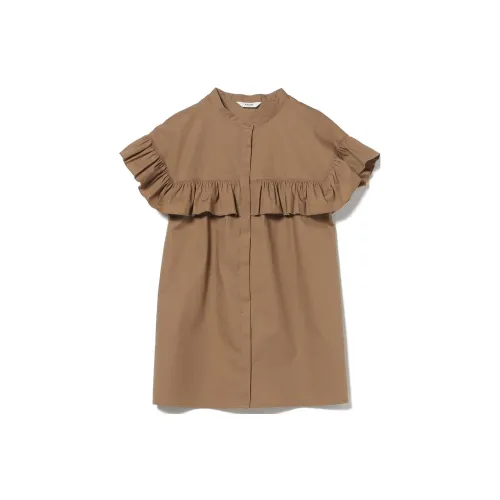 Beams Shirts Women's Beige