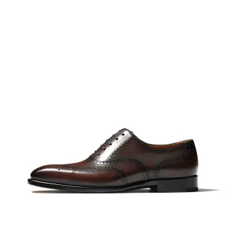 TRUFFAUT Carved Music Sole Oxford Shoes Dress Shoes Men's