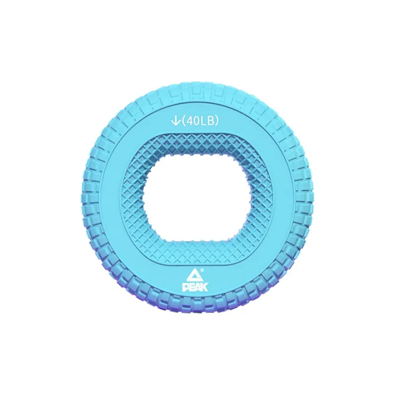PEAK Grip Trainer Silicone Grip Ring Finger Rehabilitation Training Arm Fitness Portable Stress Relief Unisex-12
