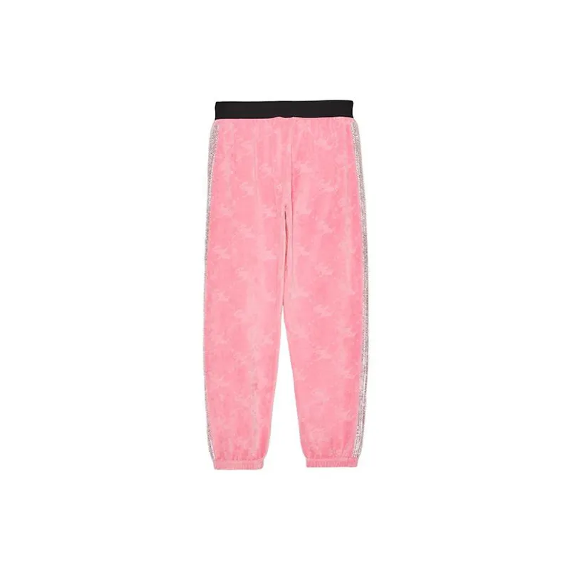 Ed Hardy Casual Pants Women's Cherry Blossom Pink-1