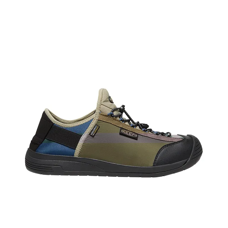 KEEN Hoodmoc Hs Slip Resistant, Abrasion Resistant, Waterproof, Quick Dry Low Top Outdoor Shoes Men's Jasper-1