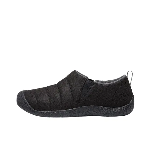 KEEN Howser Cushioning, the Resistant, And Abrasion Resistant Low Top Outdoor Shoes Men's Black Felt