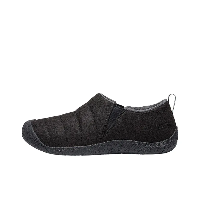 KEEN Howser Cushioning, Slip Resistant, And Abrasion Resistant Low Top Outdoor Shoes Men's Black Felt-0