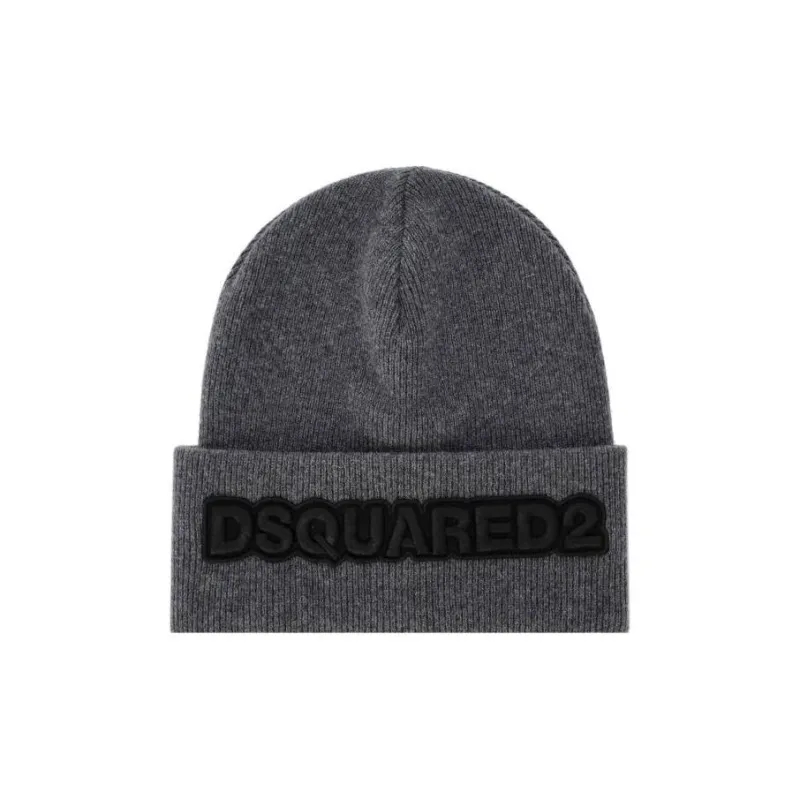 DSQUARED 2 Logo Embroidered Beanie-0