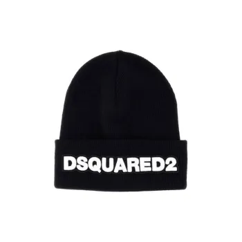 DSQUARED 2 Logo Embroidered Beanie