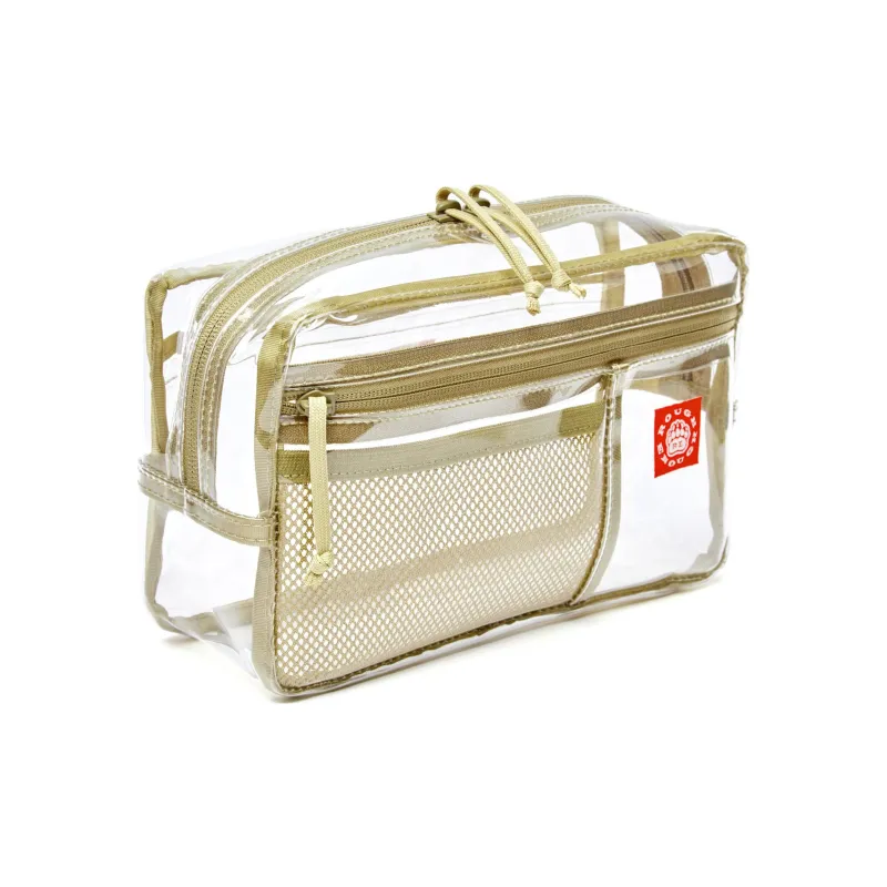 Rough Enough PVC Makeup Bag, Storage Bag, Toiletry Bag Tubas Unisex Transparent-0