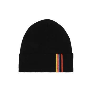 Paul Smith Stripe Detailed Beanie