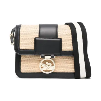 LONGCHAMP Box Trot Logo Plaque Crossbody Bag