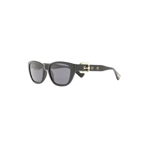 MOSCHINO Eyewear Buckle-detail Cat-eye Sunglasses