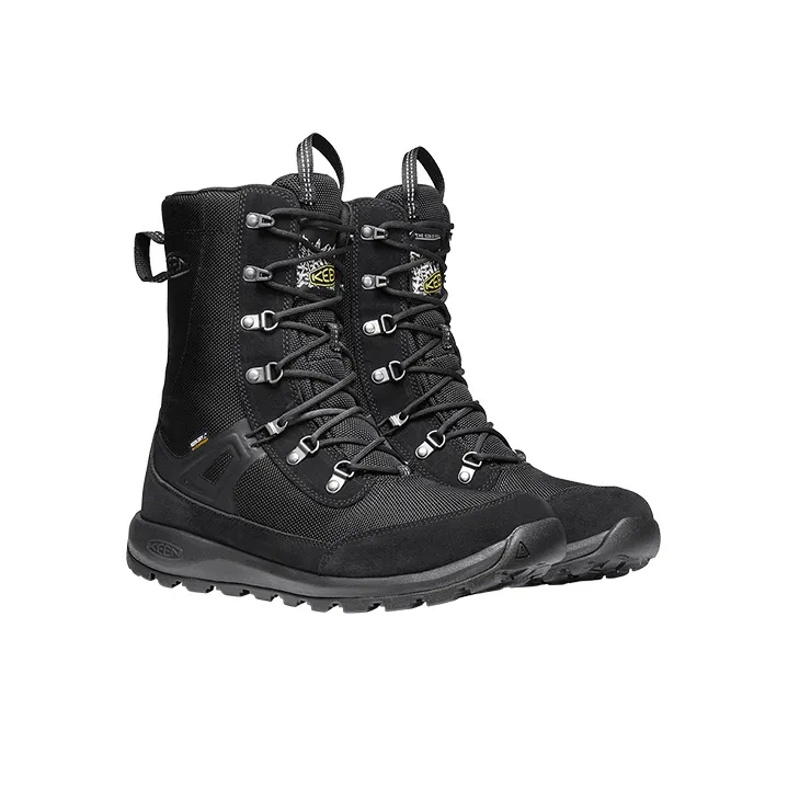 KEEN Glieser Tall WP Cushioning, Slip Resistant, Abrasion Resistant, Waterproof High Top Outdoor Shoes Men's Black-2