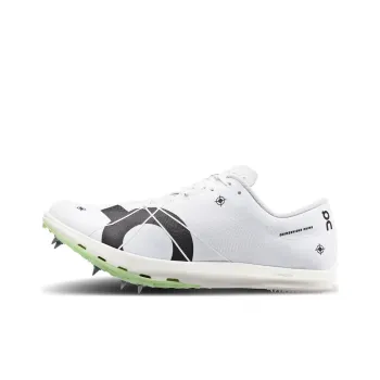 On Cloudspike Cushioning Wear Resistant Low Top Training Running Shoes Men's White Green