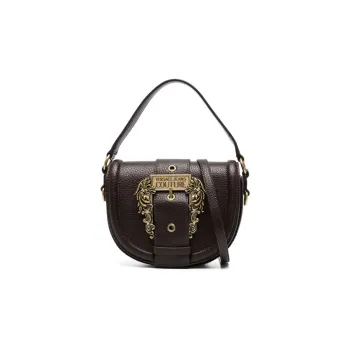 VERSACE JEANS COUTURE Polyester Handbag, Shoulder Bag Women's Brown