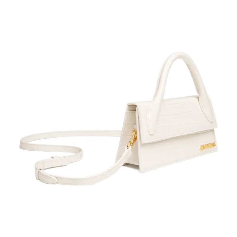 Jacquemus Le Chiquito Long Crocodile embossed Bag-1