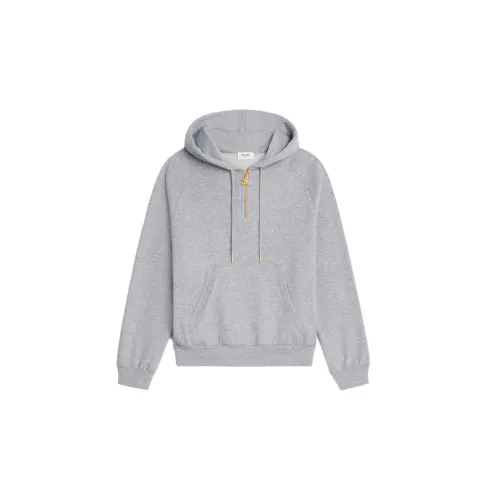 CELINE Sweatshirts Women's Light Gray