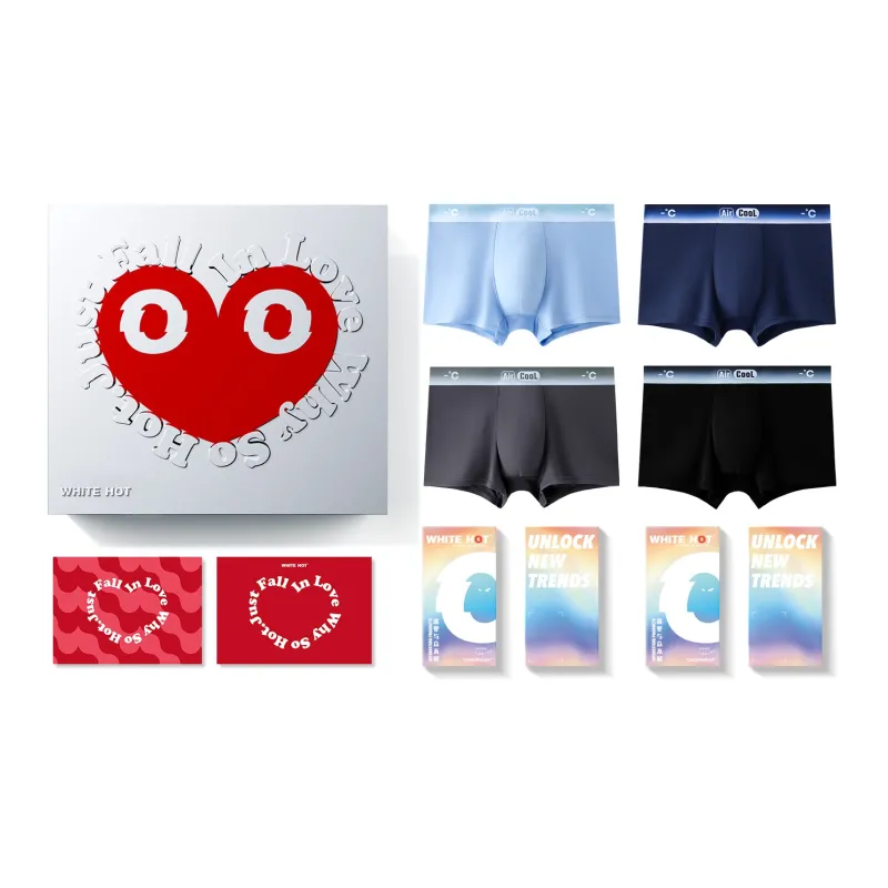 WHITE HOT Underpants Men's Premium Gift Box Set-11