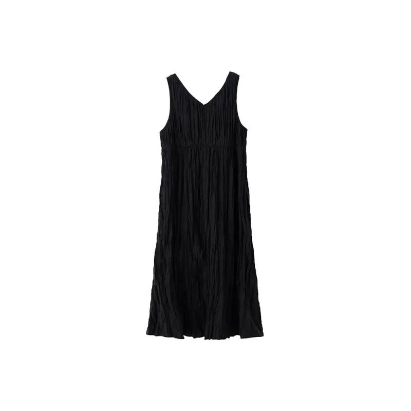 SOON FLOWER Slip Dresses Women's Black-1