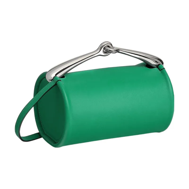 HERMES Maximors Swift Calfskin One Shoulder Handbags Women's 6WMenthe Mint Green-2