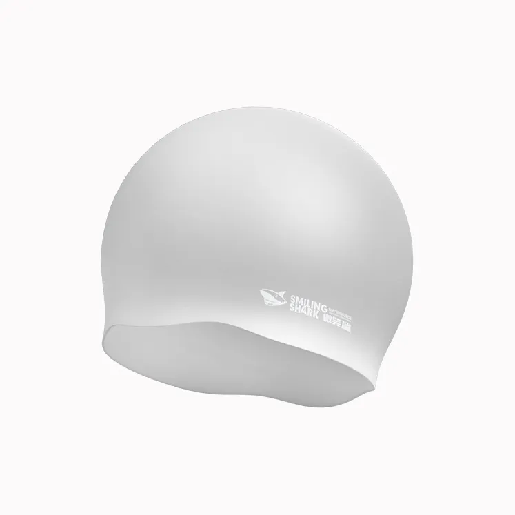 SMILING SHARK Swimming Caps-0