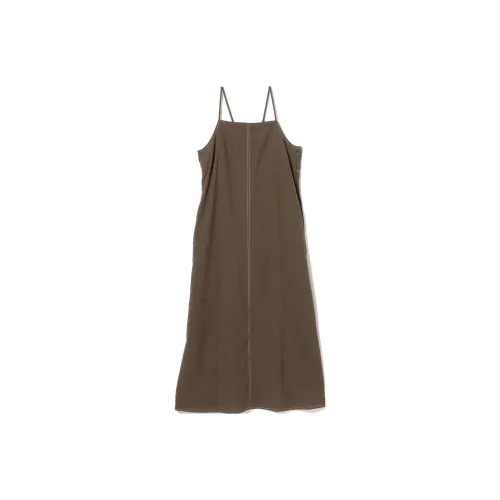 Beams Slip Dresses Women's Brown